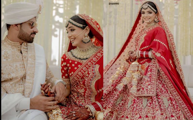 لائبہ خان کو شادی کی تصاویر شیئر کرنا مہنگا پڑ گیا، کترینہ کیف کی نقل کا الزام - Aftab Group of Publications